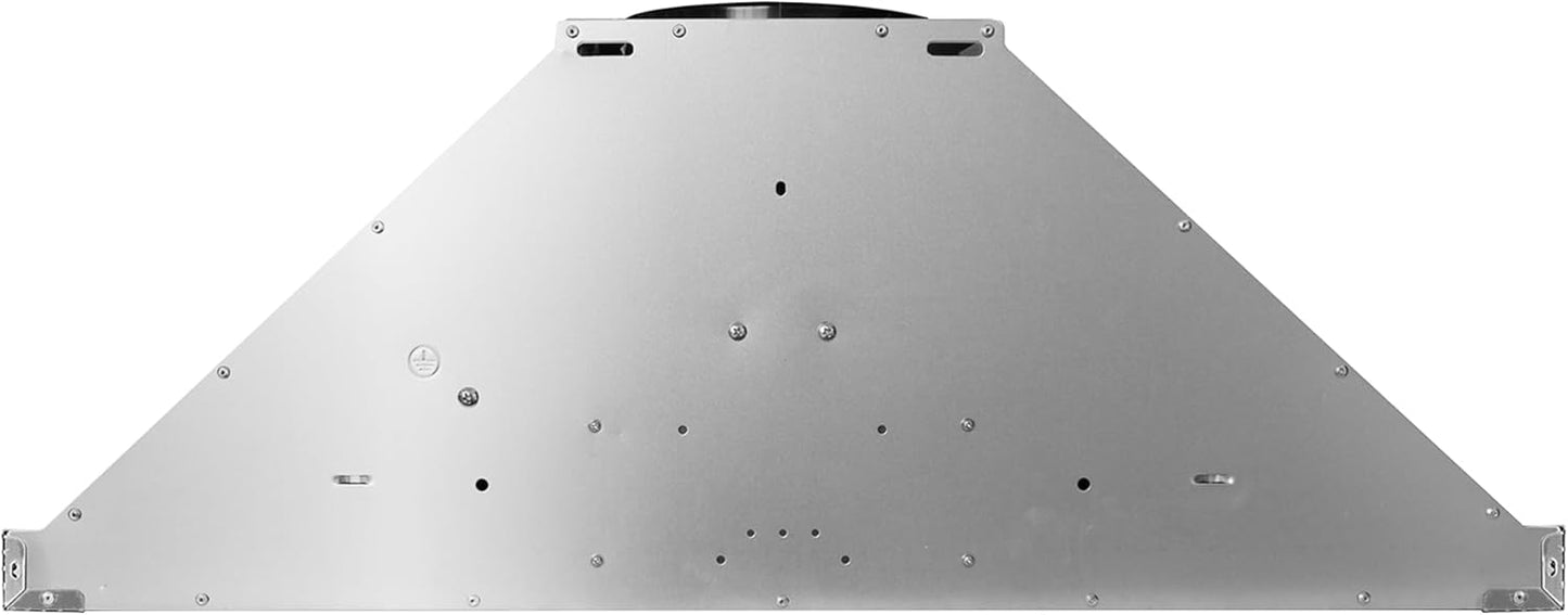 COSMO COS-63175S 30 in. Vista Collection 380 CFM Ducted Wall Mount Range Hood, Touch Controls, LED Lights, Stainless Steel