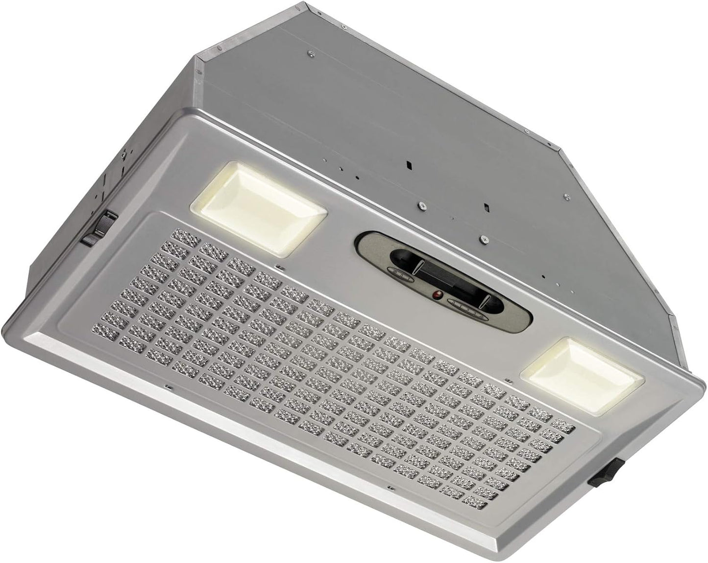 Broan-NuTone PM300SS Custom Power Pack Range Hood Insert with 2-Speed Exhaust Fan and Light, 300 Max Blower CFM, Stainless Steel, 21-Inch Built
